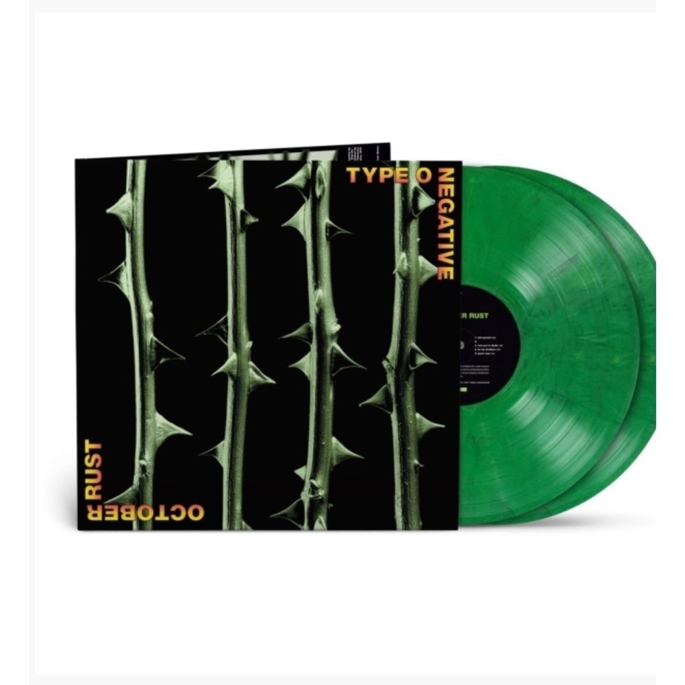 Type O Negative: October Rust Green Marble (2LP Vinyl Record) Gatefold New